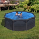 Dream-Pool-Granada-e-Kea-Piscine-fuori-terra-tonde-e-ovali-in-acciaio-e-PVC-con-decorazione-Grafite - Img 5
